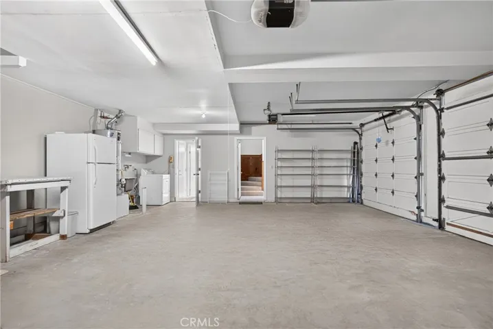 Spacious 3 car garage