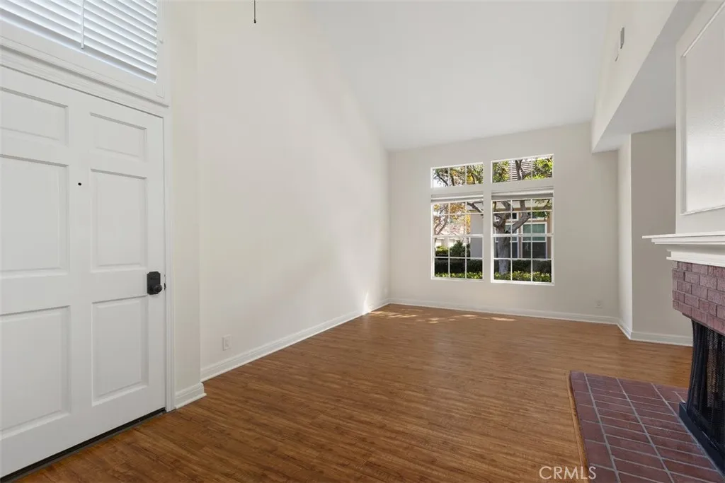 Front door and Living Room