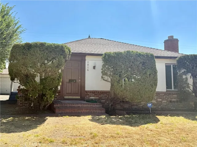 Front of the house