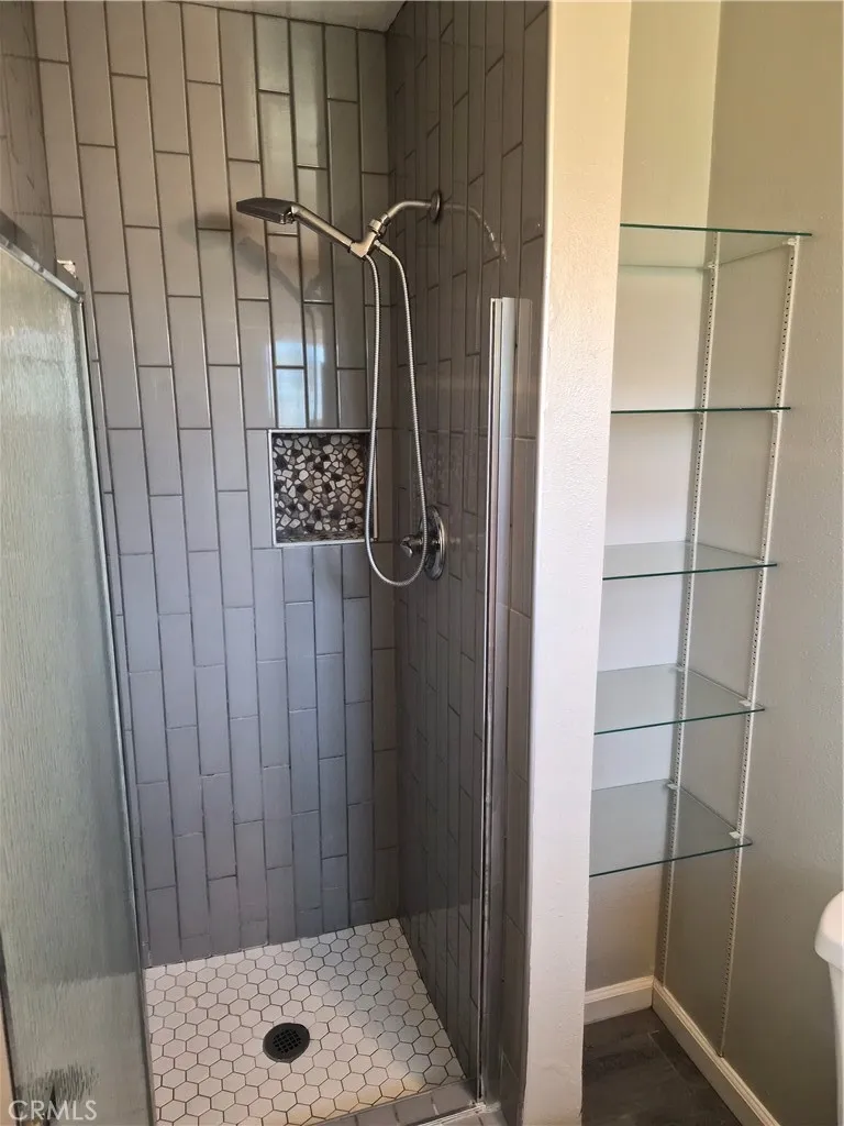 Shower in primary Shower in primary