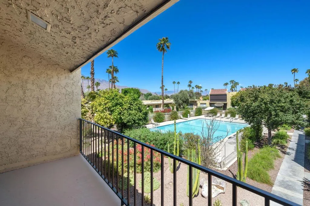 Balcony views from guest bedroom