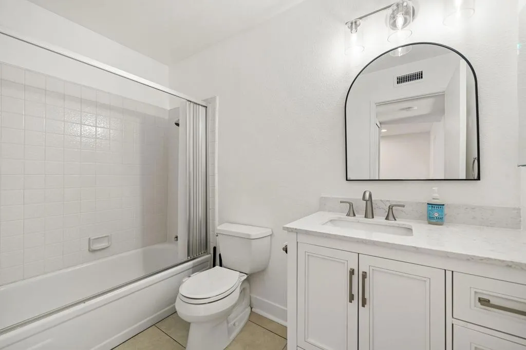 Remodeled downstairs bathroom
