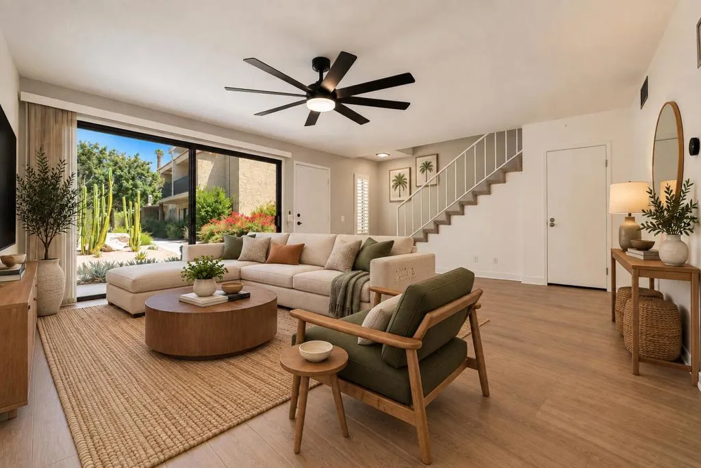 Living room from kitchen