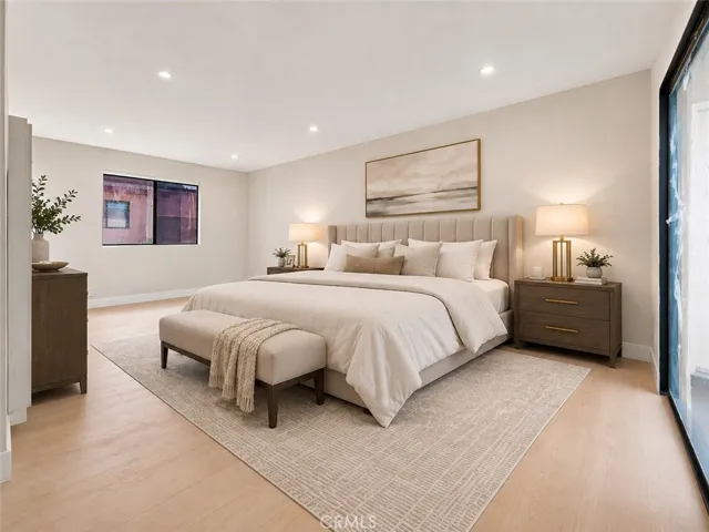 Primary Bedroom Digitally Staged
