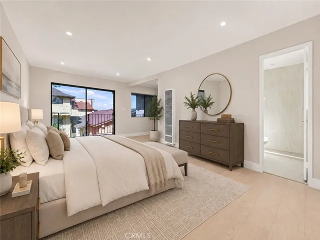Primary Bedroom Digitally staged