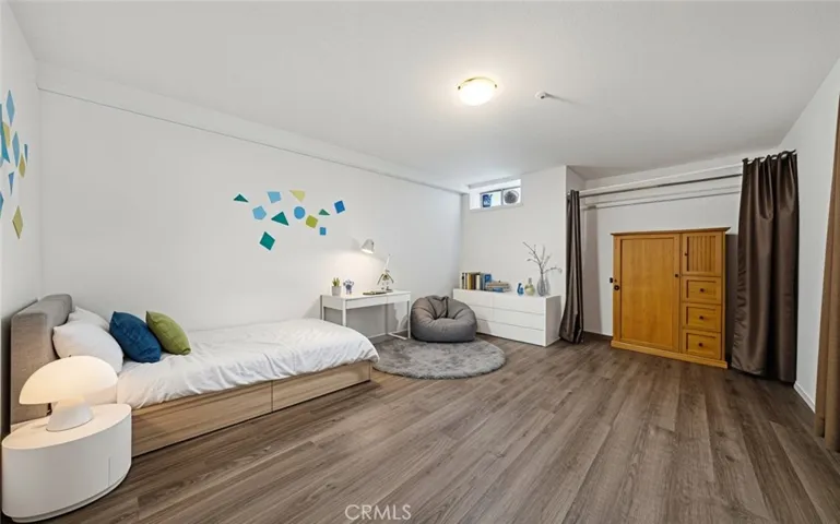 Virtually Staged/Downstairs bedroom with 3/4 bathroom attached.