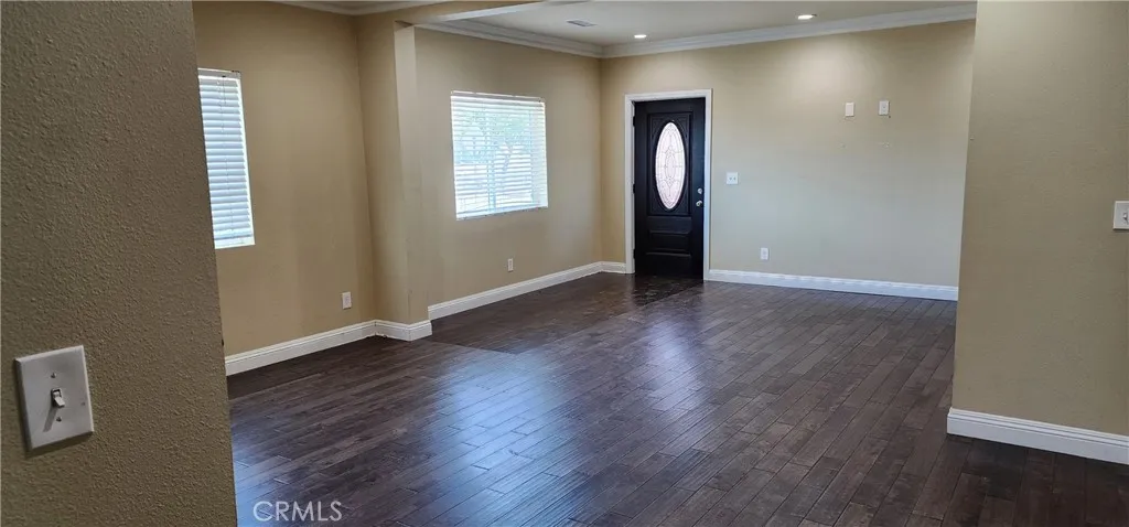 unit #2 address 3130 View to the formal dining room and formal living room