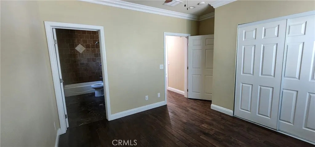 unit #2 address 3130 master bedroom with master bathroom and large closet.