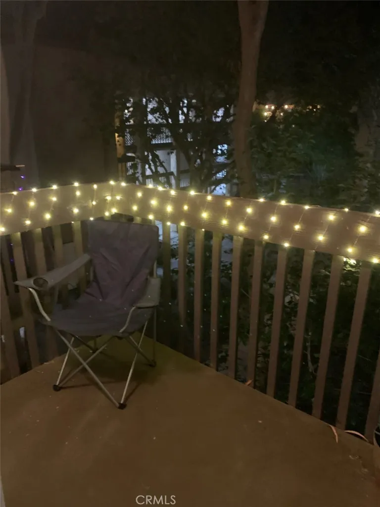 balcony @ night