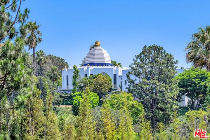 Shrine view from balcony