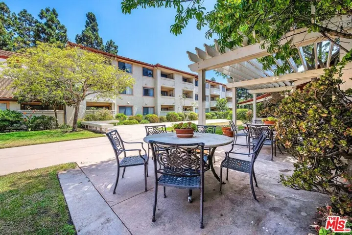 Inviting courtyard