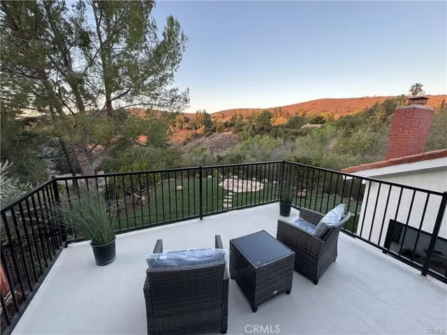 Primary bedroom balcony