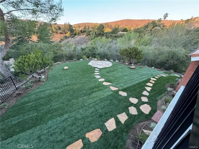 gorgeous backyard