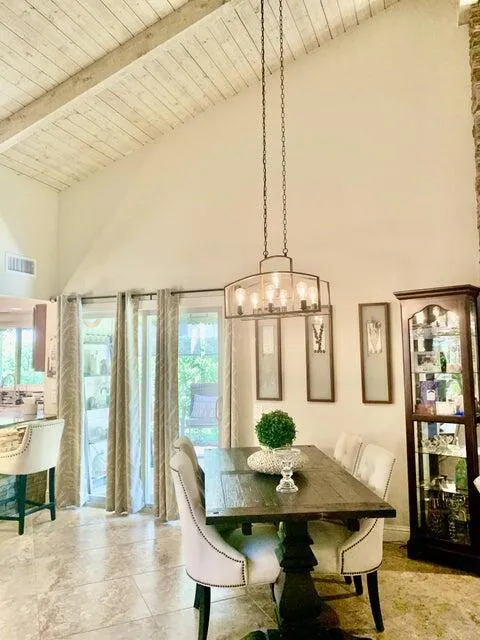Dining area