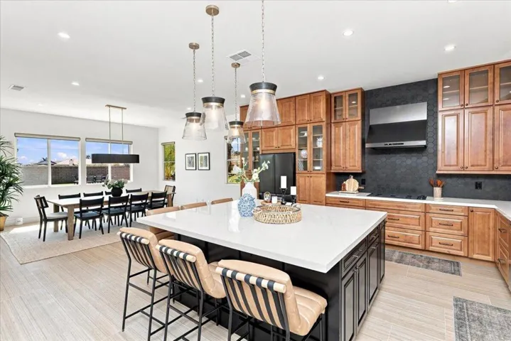 Kitchen to Dining