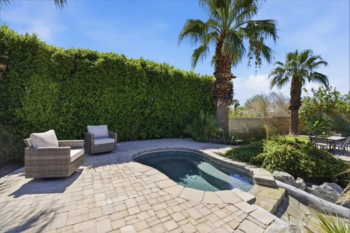 Backyard Lounging Area