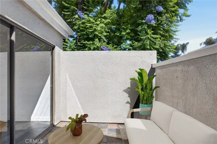 Virtually staged furnishing- Patio