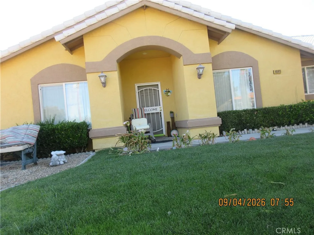 This house does not lean, the agent does. lol