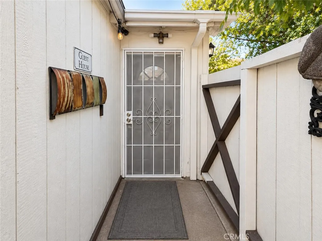 Guest House entrance.