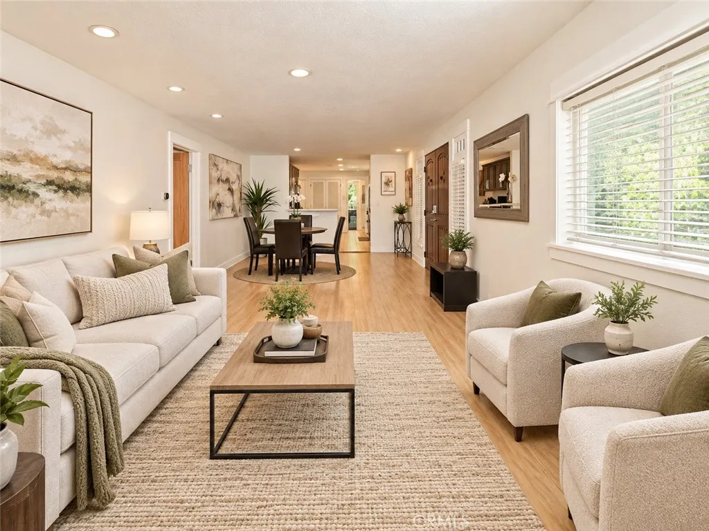 View of Living room and Dining room