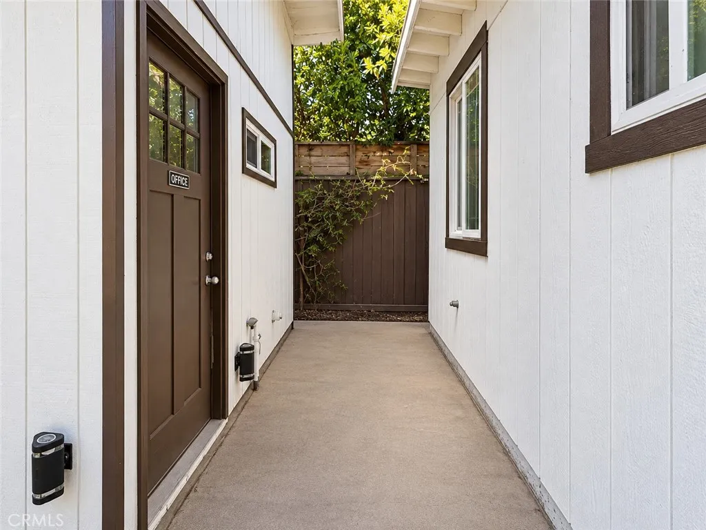 Tiny House Entrance.