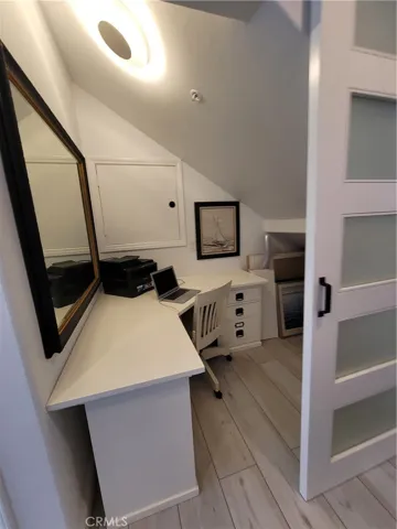 Under stairs study/office area