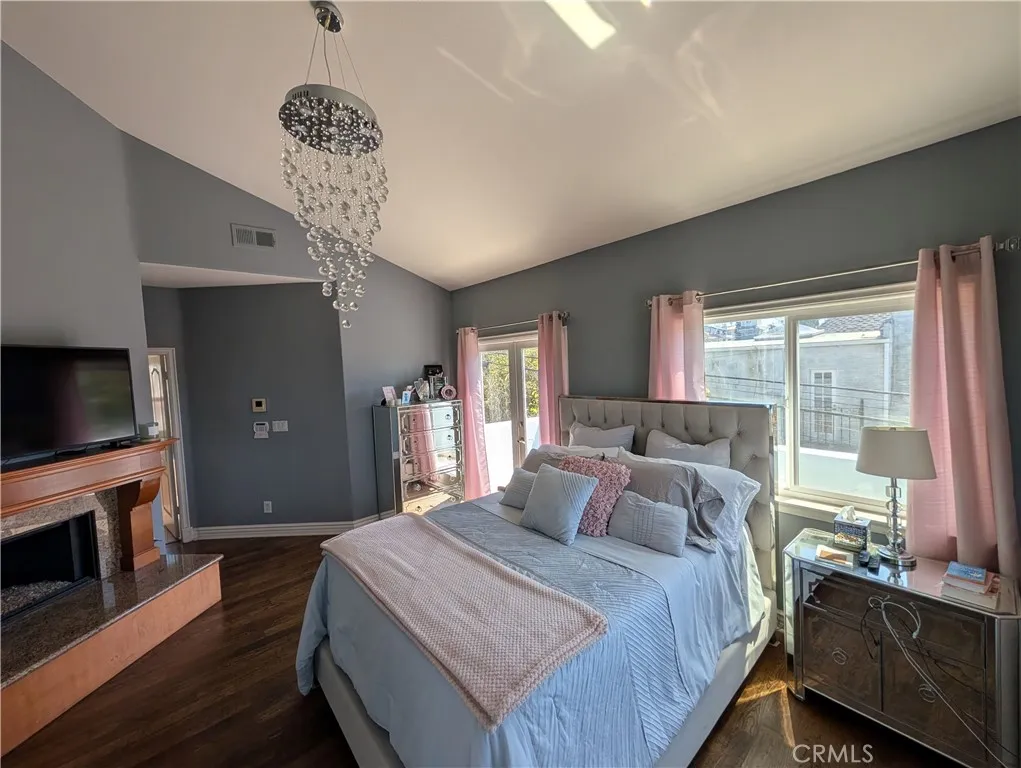 Primary suite displaying generous proportions, comfort and abundant natural light.