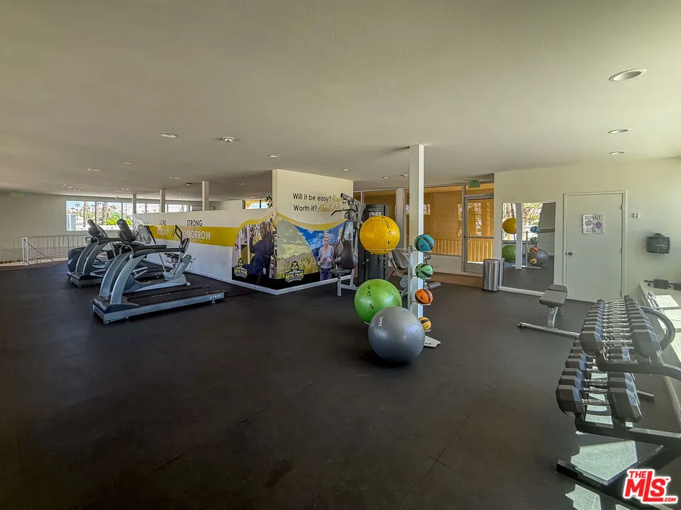 New fitness center