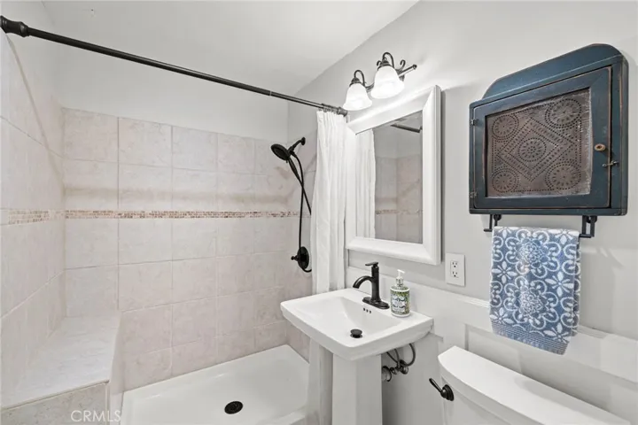 Downstairs Full Bath With Walk In Shower