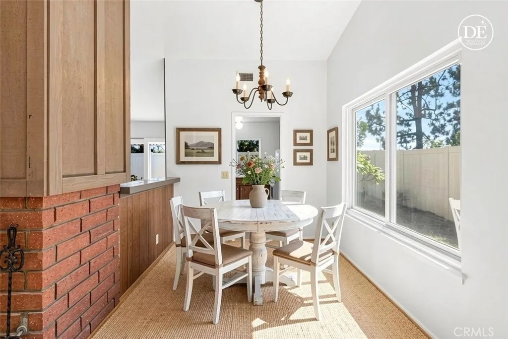Dining Room - Digitally Enhanced with Furniture & Decor