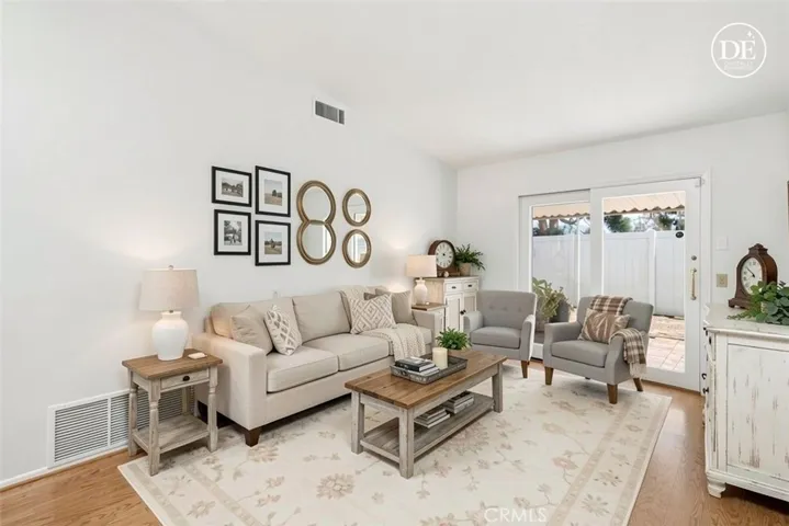 Family Room - Digitally Enhanced with Furniture & Decor