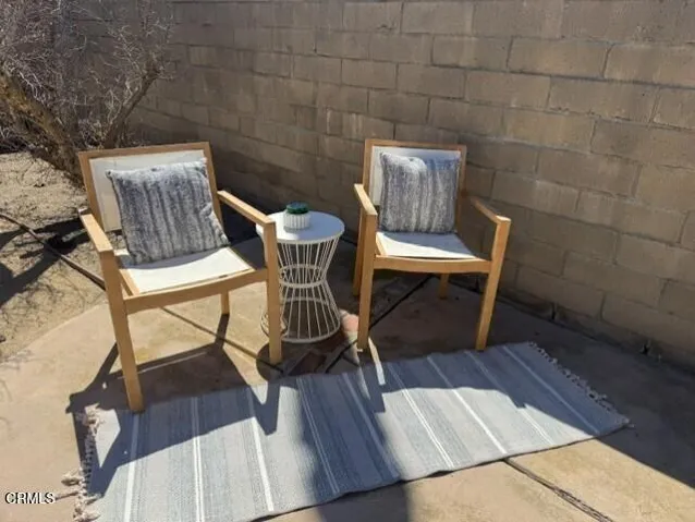 rear patio