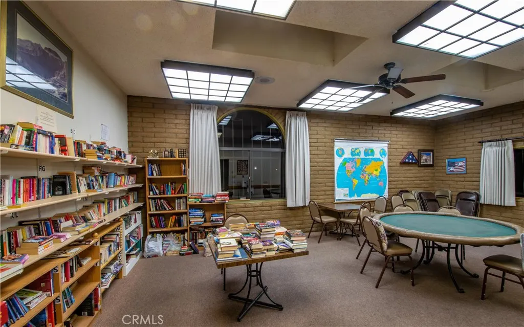 Clubhouse Library and Card tables Clubhouse Library and Card tables