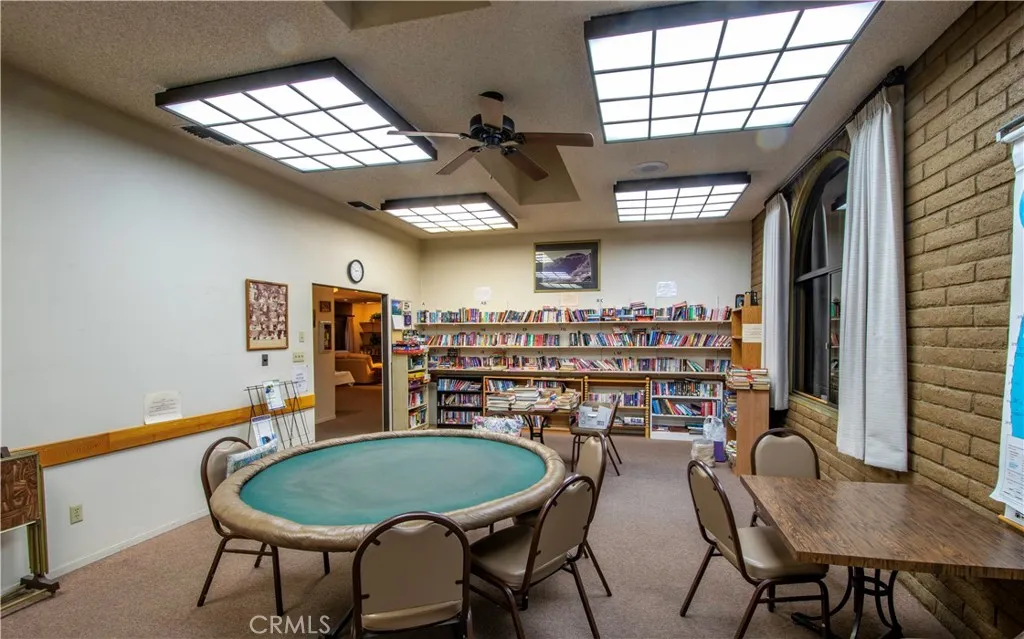 Clubhouse Library and Card tables Clubhouse Library and Card tables