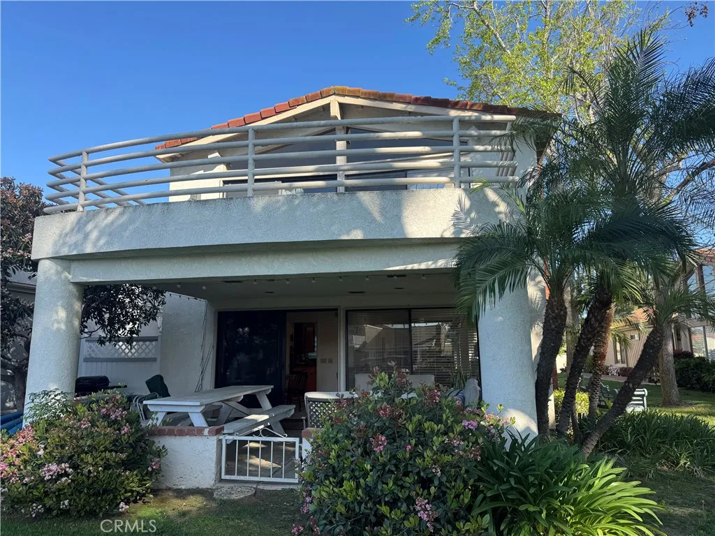 Large covered patio