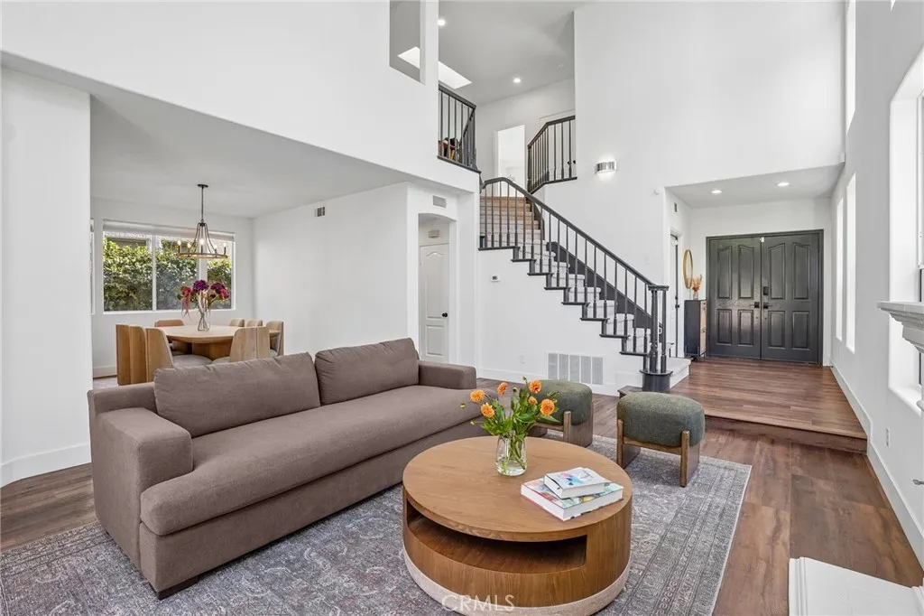 Expansive open-concept living area with an elegant, sophisticated flow.