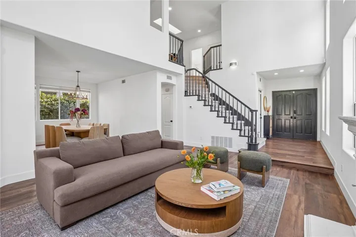 Expansive open-concept living area with an elegant, sophisticated flow.