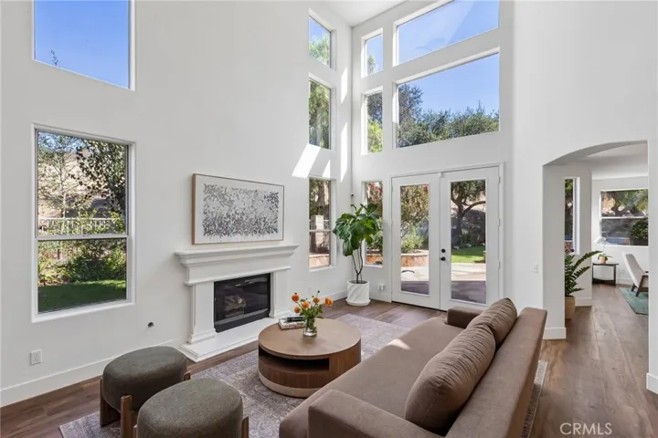 Expansive open-concept living area with an elegant, sophisticated flow.