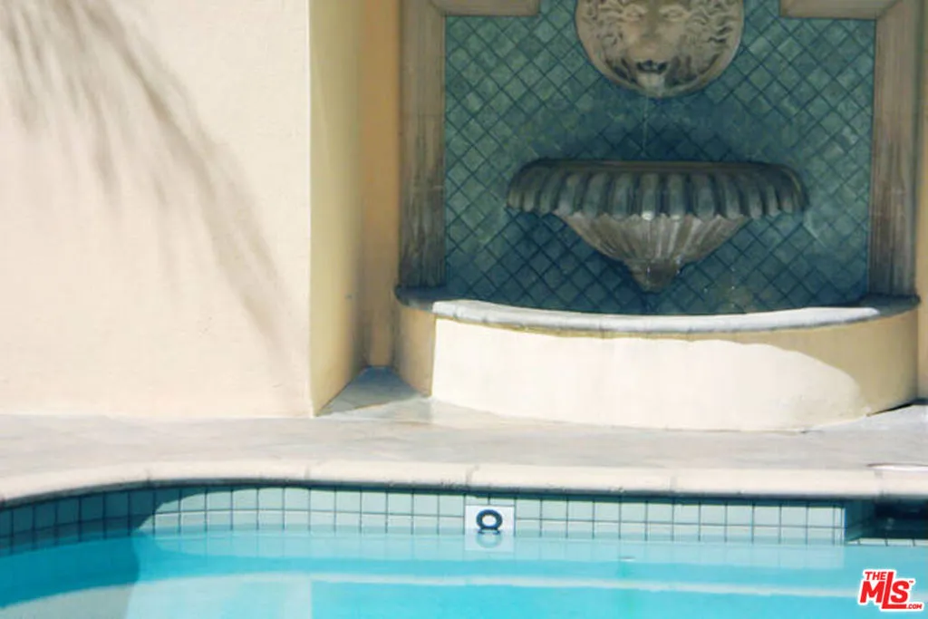 Heated saltwater pool Heated saltwater pool