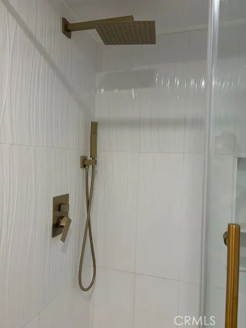 Walk In Shower with Rain and Spray Options Walk In Shower with Rain and Spray Options