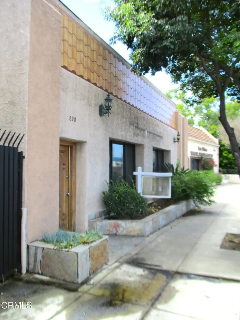 Front of the building