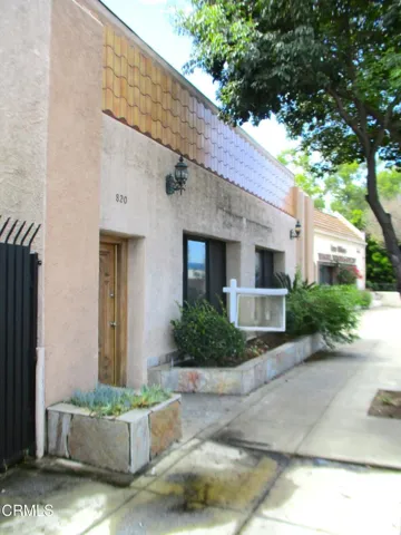 Front of the building