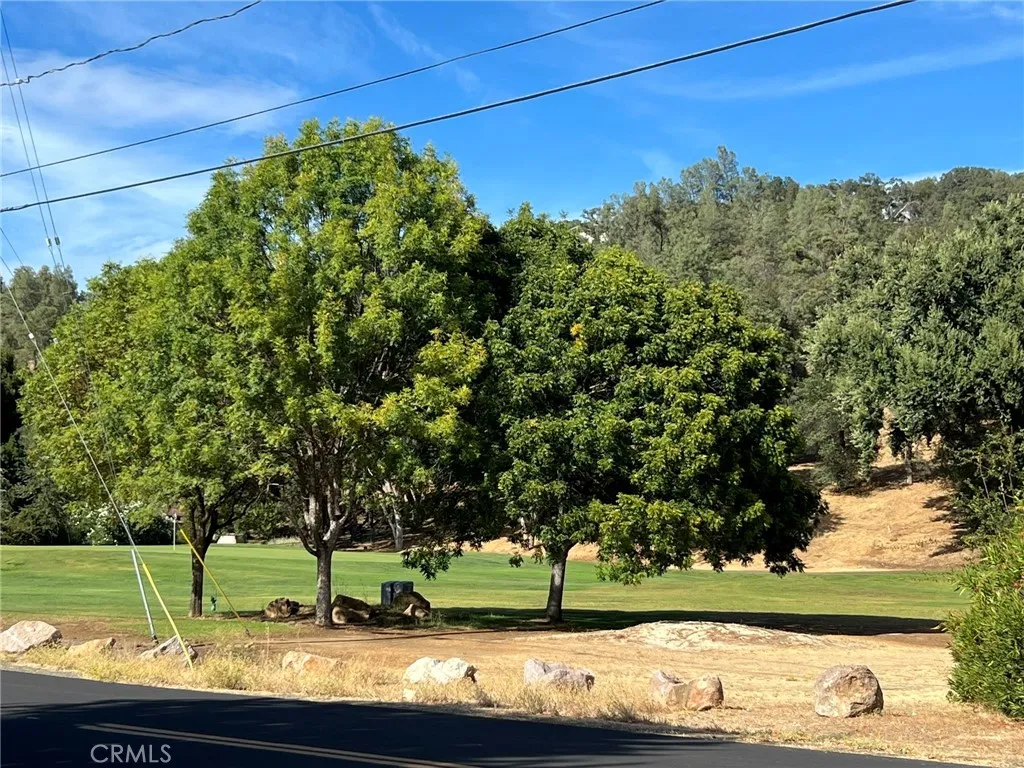 View of golf course across the street.