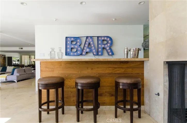 Main House: Bar in Den Area