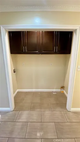 Laundry area