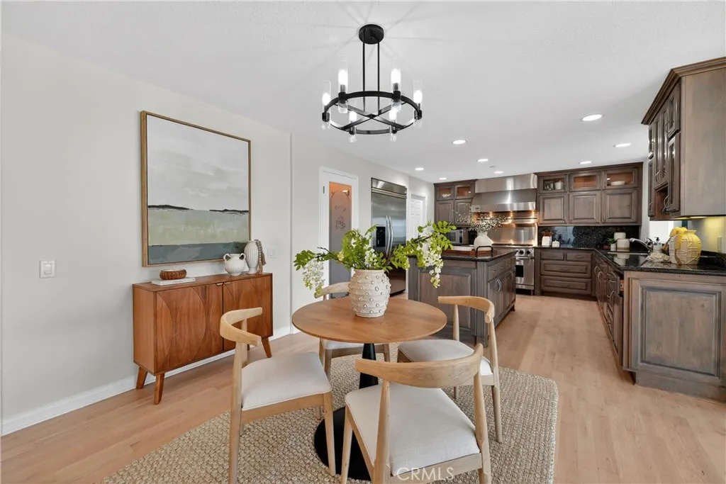Kitchen with informal dining