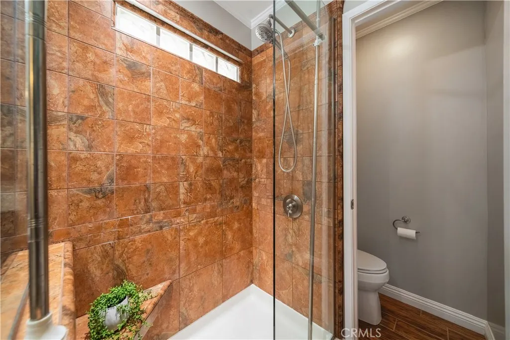 Primary walk-in shower Primary walk-in shower