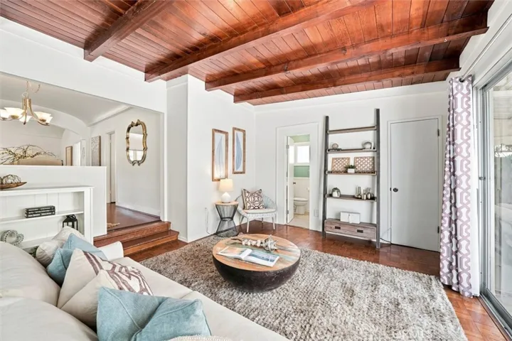 Family room just off dining room