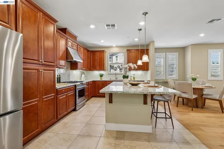 Expansive Gourmet Kitchen