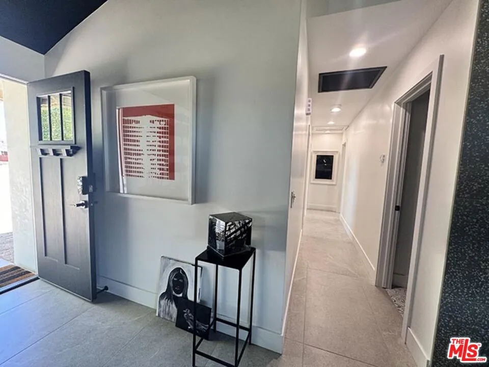 Entryway and Hallways to bedro